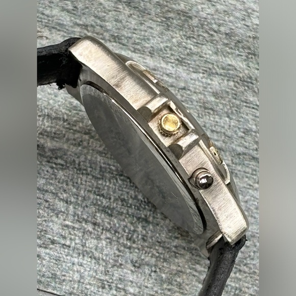 Advance Quartz Night Reader Date VX42 Analog Adult Wrist Watch Japan Works - Picture 8 of 16